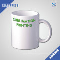 China Supply Low Price Easy To Custom Logo White Sublimation Mug Cup